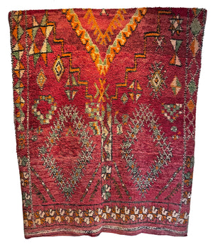 Moroccan Red Wool