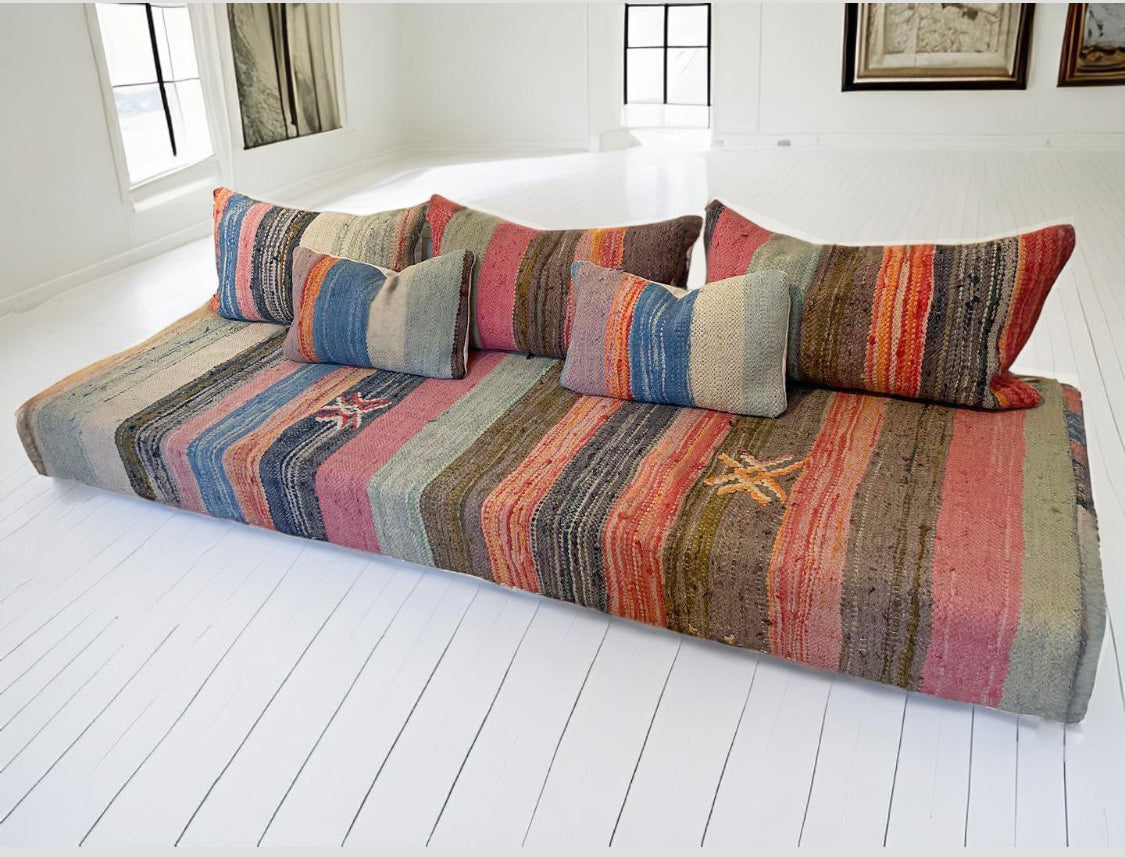 Moroccan Floor Sofa Lodestone