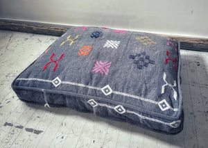Floor Cushion/ Dog Bed - Grey