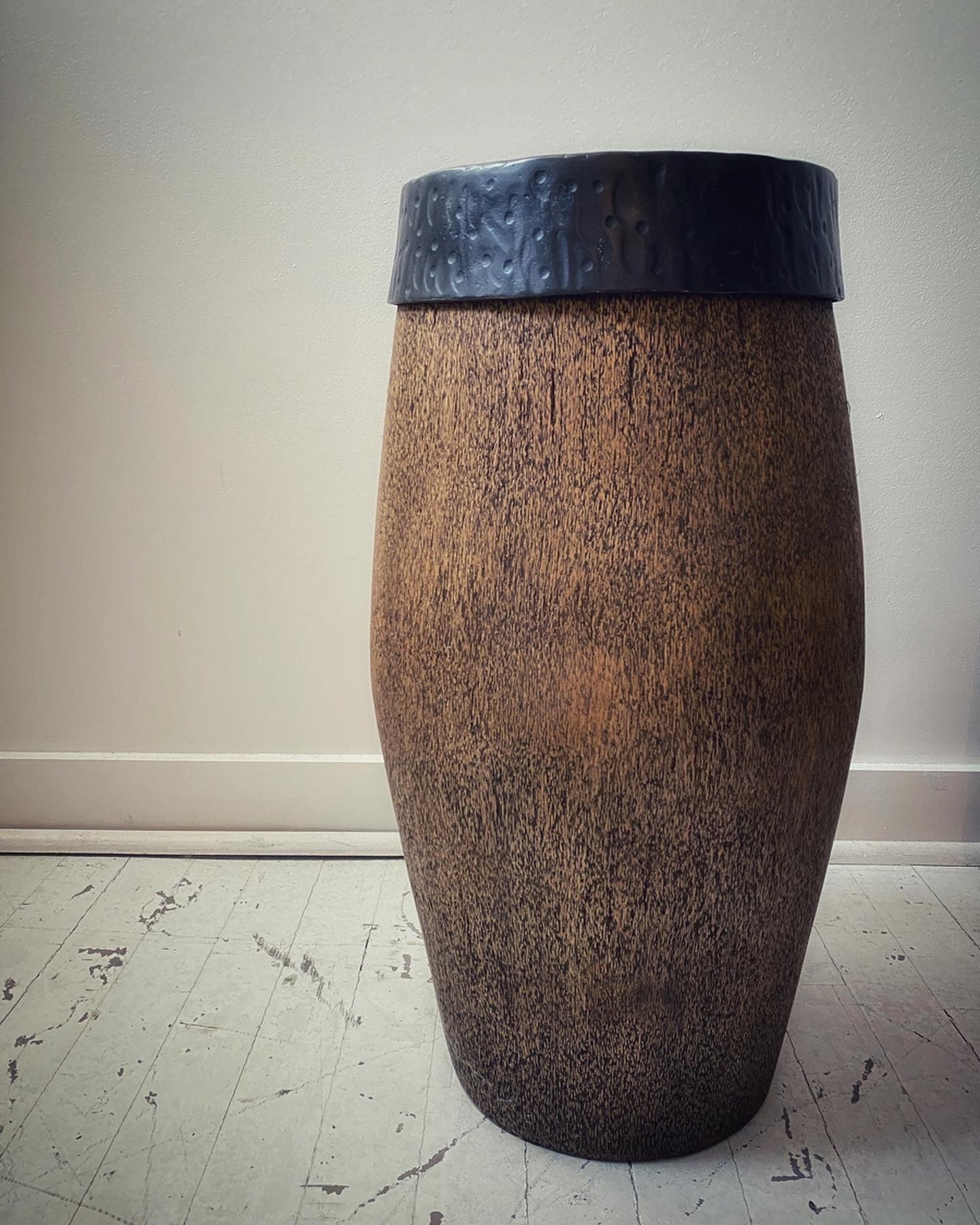 Coconut Wood Side Table