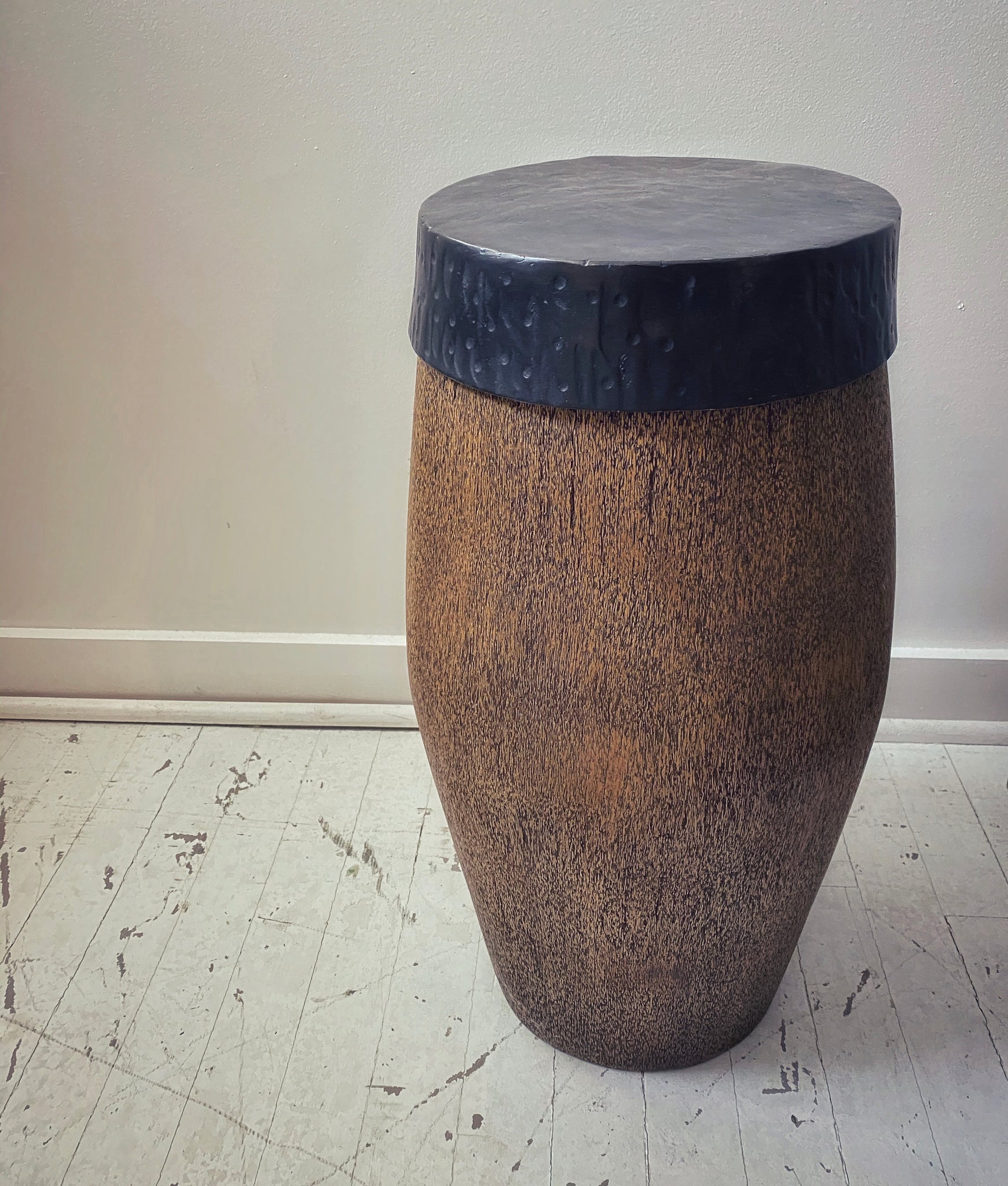 Coconut Wood Side Table